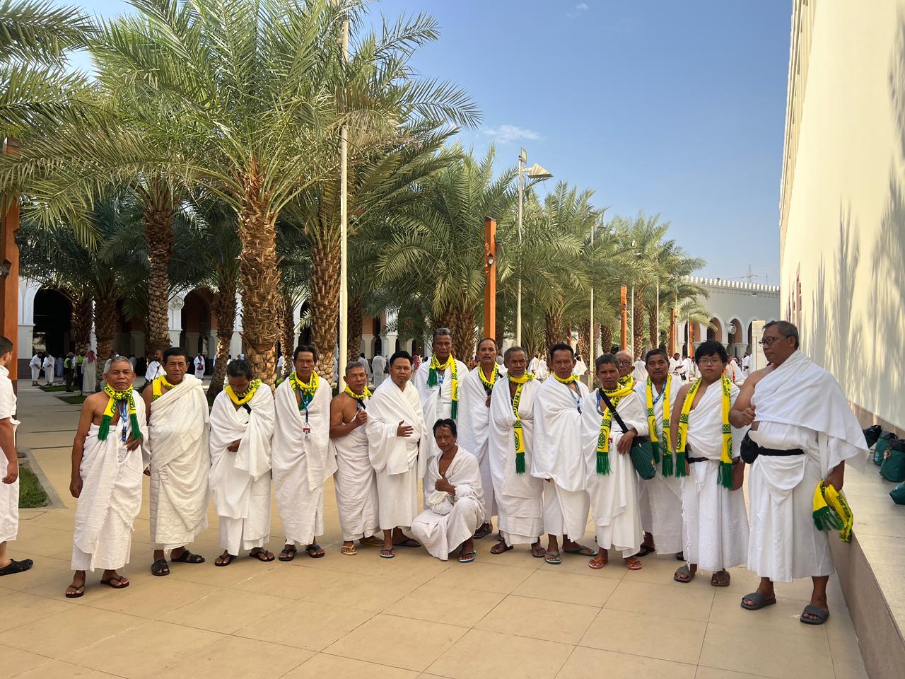Jamaah di Jabal Rahmah